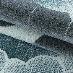 BAUHAUS Kurzflorteppich Funny 2101 Blau, 230 X 160 Cm, 100% Polypropylen -Bodenfliesen Verkäufe 12 2070