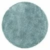 BAUHAUS Hochflorteppich Fluffy 3500 Blau, Durchmesser: 80 Cm, 100% Polypropylen -Bodenfliesen Verkäufe 12 2081