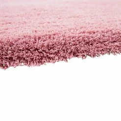 BAUHAUS Hochflorteppich Super Soft Shaggy Rosa, 110 X 60 Cm, 100 % Polyester (Flor) -Bodenfliesen Verkäufe 12 2118
