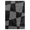 BAUHAUS Kurzflorteppich Base 2830 Schwarz, 150 X 80 Cm, 100% Polypropylen -Bodenfliesen Verkäufe 12 2119