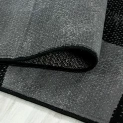 BAUHAUS Kurzflorteppich Base 2830 Schwarz, 150 X 80 Cm, 100% Polypropylen -Bodenfliesen Verkäufe 12 2122