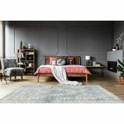 BAUHAUS Kayoom Kurzflorteppich Iglesia Creme/Blau, 150 X 80 Cm, 100 % Polyester -Bodenfliesen Verkäufe 12 2185