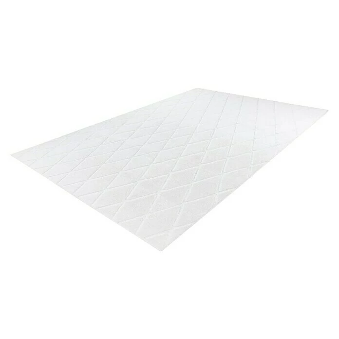 BAUHAUS Kayoom Hochflorteppich Vivica 225 Weiß, 230 X 160 Cm, 100 % Polyester 4 BAUHAUS Kayoom Hochflorteppich Vivica 225 Weiß, 230 X 160 Cm, 100 % Polyester – Bild 2