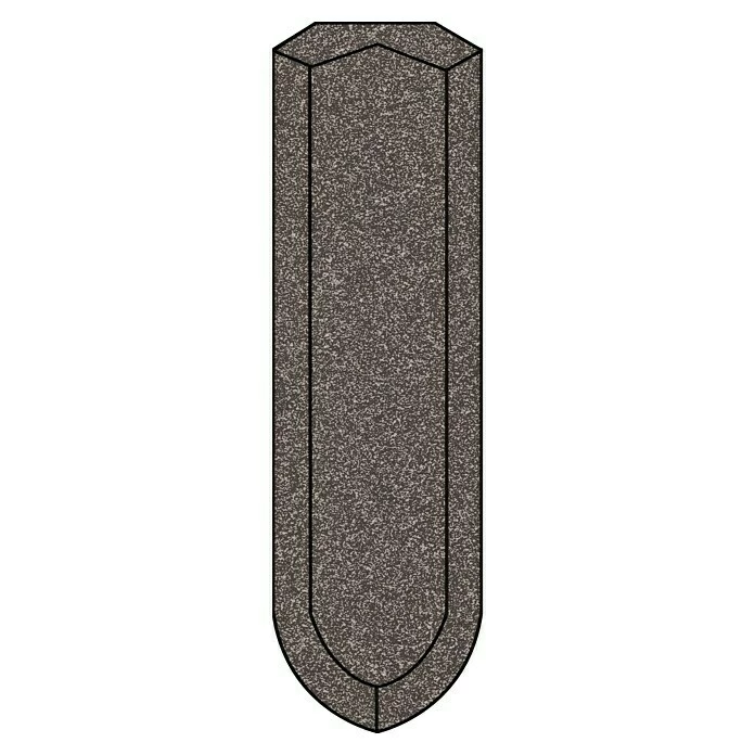 BAUHAUS Sockelfliese Elba Hohlkehle 10 X 2,5 Cm, Anthrazit, Matt, Innenecke 6 BAUHAUS Sockelfliese Elba Hohlkehle 10 X 2,5 Cm, Anthrazit, Matt, Innenecke – Bild 4