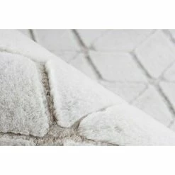 BAUHAUS Kayoom Hochflorteppich Vivica 125 Taupe, 150 X 80 Cm, 100 % Polyester -Bodenfliesen Verkäufe 12 2207