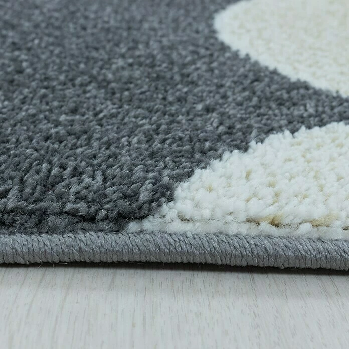 BAUHAUS Kurzflorteppich Funny 2101 Gelb, Durchmesser: 160 Cm, 100% Polypropylen 4 BAUHAUS Kurzflorteppich Funny 2101 Gelb, Durchmesser: 160 Cm, 100% Polypropylen – Bild 2