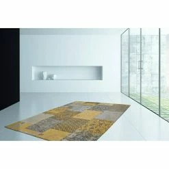 BAUHAUS Kayoom Teppich Jacquard Gold, L X B: 290 X 200 Cm, 100 % Baumwolle -Bodenfliesen Verkäufe 12 2349