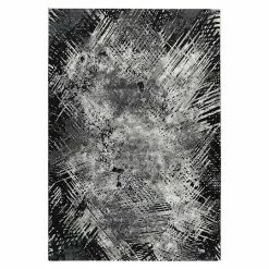 BAUHAUS Kurzflorteppich Pablo 701 Silber/Grau, 170 X 120 Cm, 50% Polyester, 50% Polypropylen