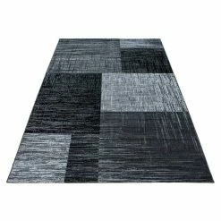 BAUHAUS Kurzflorteppich Plus 8001 Schwarz, 150 X 80 Cm, 100% Polypropylen