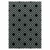 BAUHAUS Kurzflorteppich Costa 3525 Schwarz, 200 X 140 Cm, 100% Polypropylen -Bodenfliesen Verkäufe 12 2414