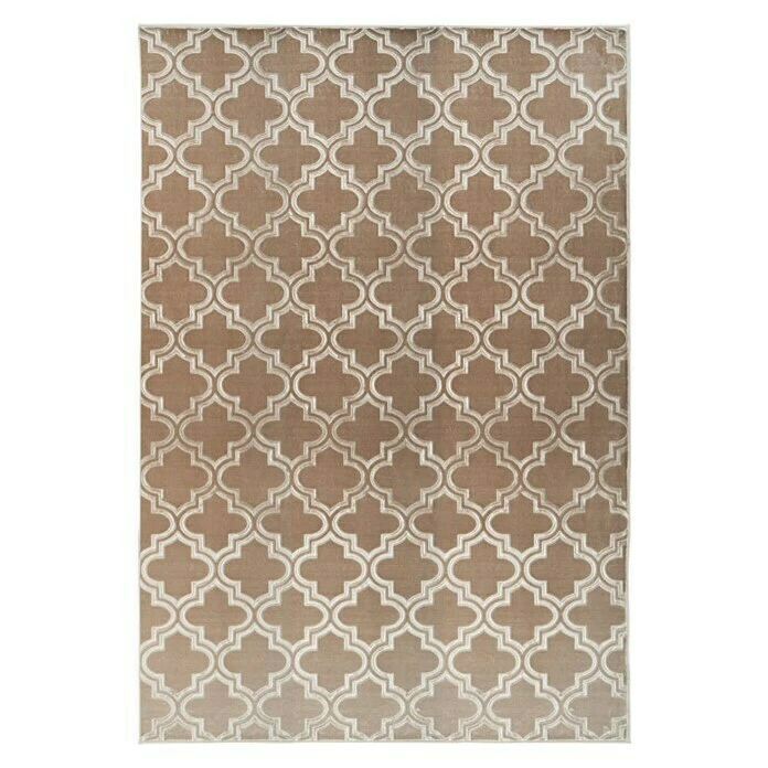 BAUHAUS Kayoom Kurzflorteppich Monroe I Braun, 290 X 200 Cm, 100 % Polyester 3 BAUHAUS Kayoom Kurzflorteppich Monroe I Braun, 290 X 200 Cm, 100 % Polyester