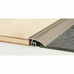 BAUHAUS LOGOCLIC Anpassprofil 402 Edelstahl Matt, 0,9 M X 50 Mm, Montageart: Schrauben