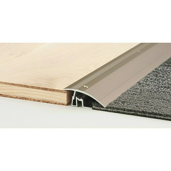 BAUHAUS LOGOCLIC Anpassprofil 402 Edelstahl Matt, 0,9 M X 50 Mm, Montageart: Schrauben 3 BAUHAUS LOGOCLIC Anpassprofil 402 Edelstahl Matt, 0,9 M X 50 Mm, Montageart: Schrauben