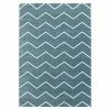 BAUHAUS Hochflorteppich Rio 4602 Blau, 150 X 80 Cm, 100% Polypropylen -Bodenfliesen Verkäufe 12 2522