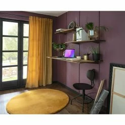 BAUHAUS Teppich Rund Happy Gelb, Durchmesser: 120 Cm, 100 % Polyester (Flor) -Bodenfliesen Verkäufe 12 2571