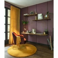 BAUHAUS Teppich Rund Happy Gelb, Durchmesser: 120 Cm, 100 % Polyester (Flor) -Bodenfliesen Verkäufe 12 2573