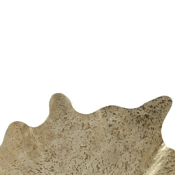 BAUHAUS Esbeco Deko-Kuhfell Gefleckt Gold, 100 % Echtfell, Fläche Ca.: 3,5 M² 4 BAUHAUS Esbeco Deko-Kuhfell Gefleckt Gold, 100 % Echtfell, Fläche Ca.: 3,5 M² – Bild 2