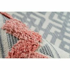 BAUHAUS Kayoom Flachgewebeteppich Ethnie Grau/Rot, 230 X 160 Cm, 100 % Baumwolle -Bodenfliesen Verkäufe 12 2627