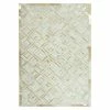 BAUHAUS Kayoom Echtlederteppich Dazzle Elfenbein, L X B: 230 X 160 Cm, 100 % Leder -Bodenfliesen Verkäufe 12 2641