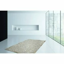 BAUHAUS Kayoom Echtlederteppich Dazzle Elfenbein, L X B: 230 X 160 Cm, 100 % Leder -Bodenfliesen Verkäufe 12 2643