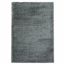 BAUHAUS Hochflorteppich Fluffy 3500 Light Grey, 250 X 80 Cm, 100% Polypropylen