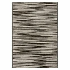 BAUHAUS Outdoor-Teppich Arizona Anthrazit/Greige, 190 X 133 Cm, 100 % Polypropylen