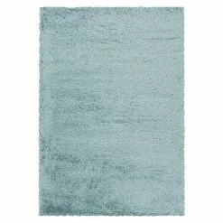 BAUHAUS Hochflorteppich Fluffy 3500 Blau, 340 X 240 Cm, 100% Polypropylen