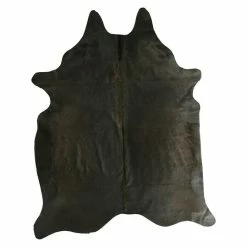 BAUHAUS Esbeco Deko-Kuhfell Dunkelgrau, 100 % Echtfell, Fläche Ca.: 3 M² - 4 M²
