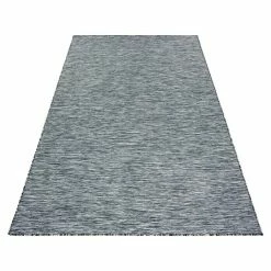 BAUHAUS Flachgewebeteppich Mambo 2000 Anthrazit, 170 X 120 Cm, 100% Polypropylen