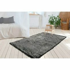 BAUHAUS Kayoom Hochflorteppich Tender Anthrazit, 230 X 160 Cm, 85 % Acrylic, 15 % Polyester -Bodenfliesen Verkäufe 12 2828