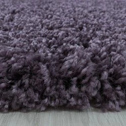 BAUHAUS Hochflorteppich Sydney 3000 Violett, 150 X 80 Cm, 100% Polypropylen -Bodenfliesen Verkäufe 12 2843