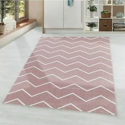 BAUHAUS Hochflorteppich Rio 4602 Rose, 200 X 140 Cm, 100% Polypropylen -Bodenfliesen Verkäufe 12 2860