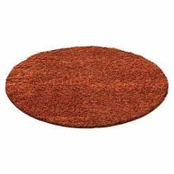 BAUHAUS Hochflorteppich Life 1500 Terra, Durchmesser: 160 Cm, 100% Polypropylen