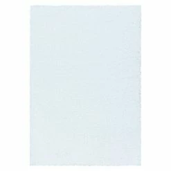 BAUHAUS Hochflorteppich Sydney 3000 Weiß, 400 X 300 Cm, 100% Polypropylen