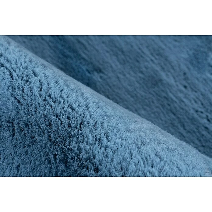 BAUHAUS Hochflorteppich Happy Himmelblau, 290 X 200 Cm, 100 % Polyester (Flor) 6 BAUHAUS Hochflorteppich Happy Himmelblau, 290 X 200 Cm, 100 % Polyester (Flor) – Bild 4