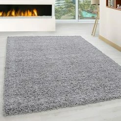 BAUHAUS Hochflorteppich Life 1500 Light Grey, 340 X 240 Cm, 100% Polypropylen -Bodenfliesen Verkäufe 12 2969