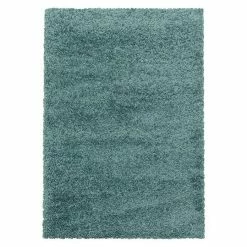BAUHAUS Hochflorteppich Sydney 3000 Aqua, 290 X 200 Cm, 100% Polypropylen