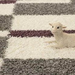 BAUHAUS Hochflorteppich Gala 2505 Lila, 250 X 80 Cm, 100% Polypropylen -Bodenfliesen Verkäufe 12 3029