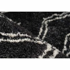 BAUHAUS Kayoom Hochflorteppich Orlando 225 Anthrazit, 170 X 120 Cm, 100 % Polyester -Bodenfliesen Verkäufe 12 3045