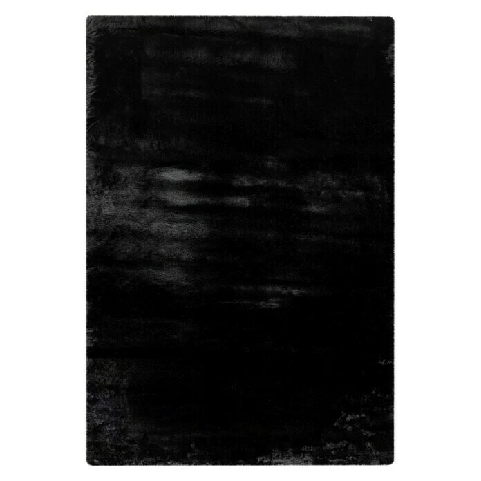 BAUHAUS Hochflorteppich Happy Schwarz, 290 X 200 Cm, 100 % Polyester (Flor) 3 BAUHAUS Hochflorteppich Happy Schwarz, 290 X 200 Cm, 100 % Polyester (Flor)