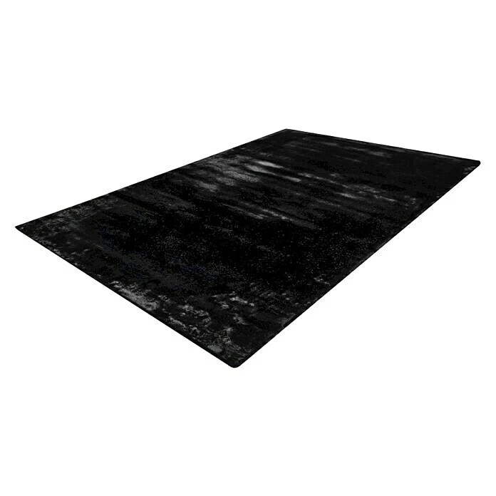 BAUHAUS Hochflorteppich Happy Schwarz, 290 X 200 Cm, 100 % Polyester (Flor) 4 BAUHAUS Hochflorteppich Happy Schwarz, 290 X 200 Cm, 100 % Polyester (Flor) – Bild 2