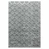 BAUHAUS Hochflorteppich Pisa 4702 Grau, 110 X 60 Cm, 100% Polypropylen -Bodenfliesen Verkäufe 12 3091