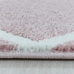 BAUHAUS Hochflorteppich Rio 4601 Rose, 150 X 80 Cm, 100% Polypropylen -Bodenfliesen Verkäufe 12 3122