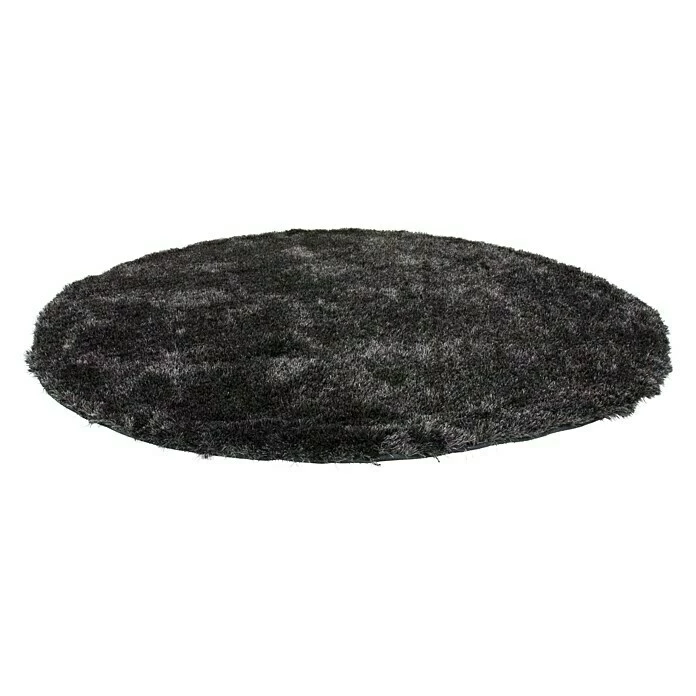 BAUHAUS Kayoom Teppich Rund Diamond Anthrazit, Durchmesser: 120 Cm, 100 % Polyester 4 BAUHAUS Kayoom Teppich Rund Diamond Anthrazit, Durchmesser: 120 Cm, 100 % Polyester – Bild 2