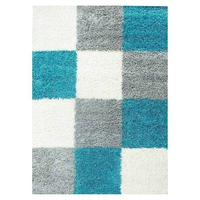 BAUHAUS Hochflorteppich Life 1501 Türkis, 110 X 60 Cm, 100% Polypropylen 3 BAUHAUS Hochflorteppich Life 1501 Türkis, 110 X 60 Cm, 100% Polypropylen