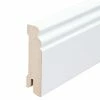 BAUHAUS Sockelleiste Weiß, 2,44 M X 1,8 Cm X 9,6 Cm, Profiliert -Bodenfliesen Verkäufe 12 314