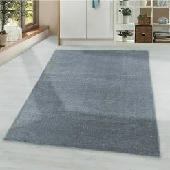 BAUHAUS Hochflorteppich Rio 4600 Silber, 230 X 160 Cm, 100% Polypropylen -Bodenfliesen Verkäufe 12 3143