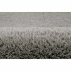 BAUHAUS Hochflorteppich Happy Silber, 150 X 80 Cm, 100 % Polyester (Flor) -Bodenfliesen Verkäufe 12 3146