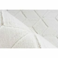 BAUHAUS Kayoom Hochflorteppich Vivica 125 Weiß/Creme, 230 X 160 Cm, 100 % Polyester -Bodenfliesen Verkäufe 12 3158