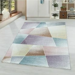 BAUHAUS Hochflorteppich Rio 4603 Multi, 150 X 80 Cm, 100% Polypropylen -Bodenfliesen Verkäufe 12 3169